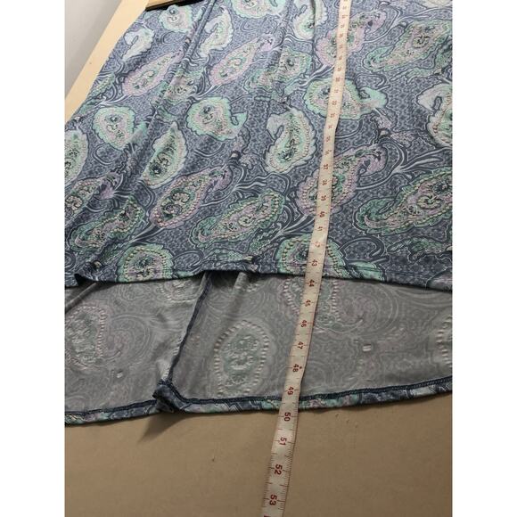 Ruby Rd. Woman Dress 1X Sleeveless Boho Vacation Feminine Preppy V-Neck Pullover - Picture 7 of 7